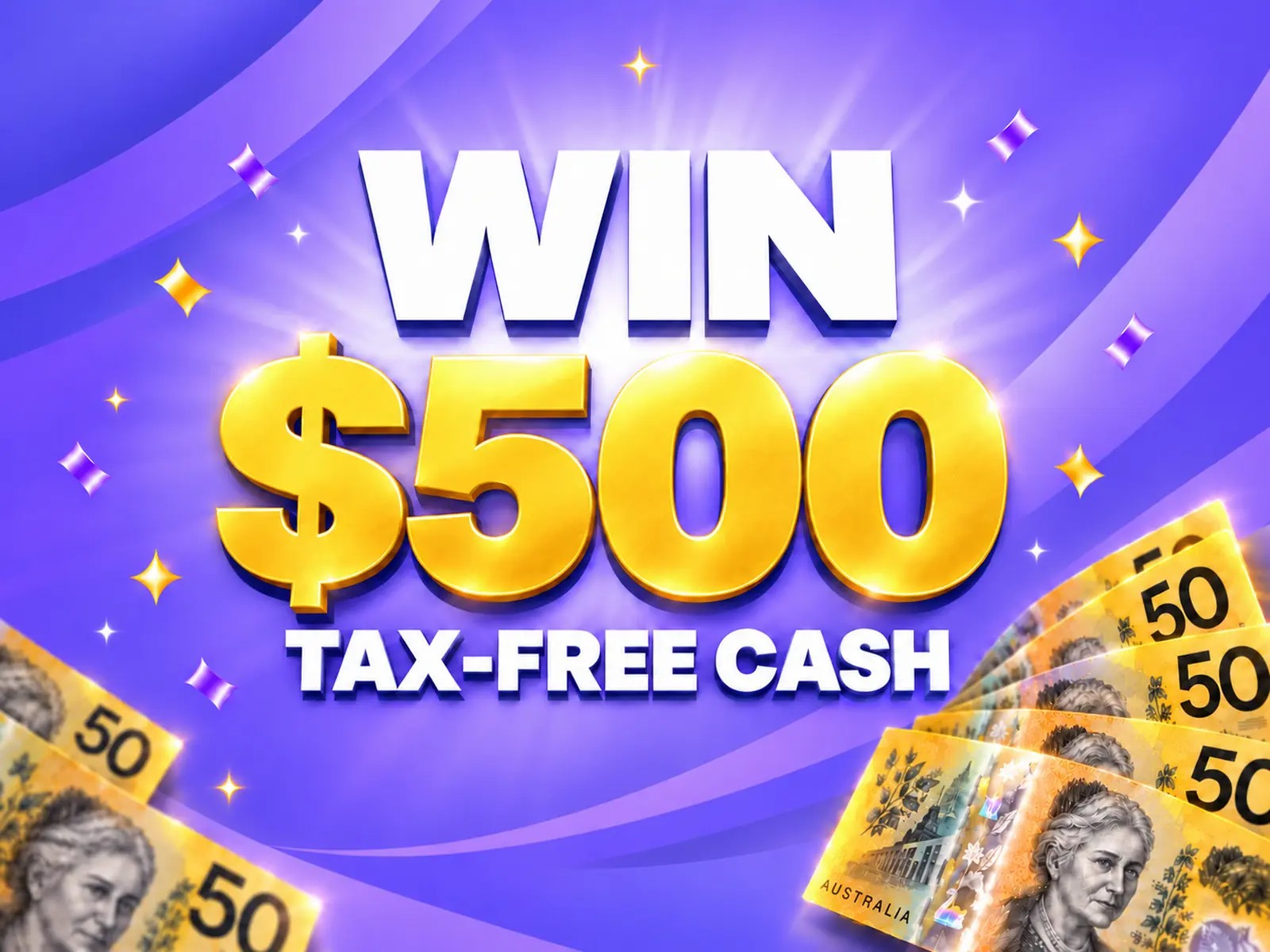 Win $500 in tax-free cash